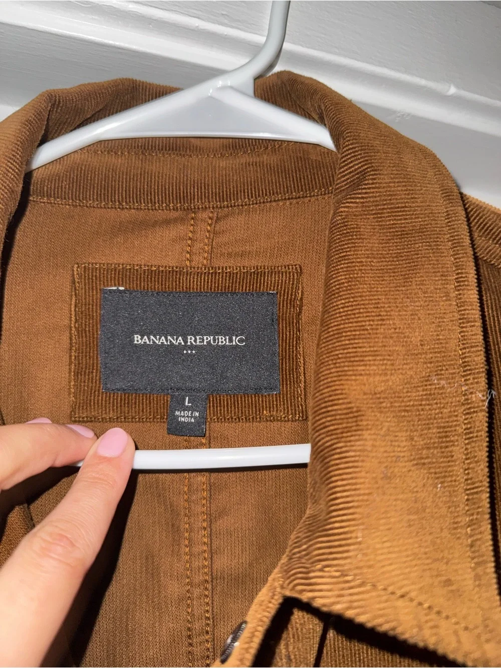 Banana Republic Camel Brown Corduroy Jacket